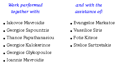 List of collaborators